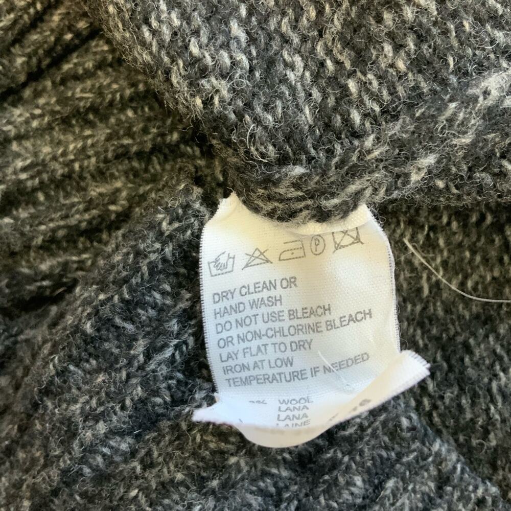 Bluemarine Uomo Wool Blend Charcoal Grey Sweater size XL - Picture 7 of 8
